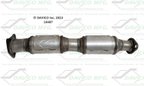 Davico 14487 Catalytic Converter - Center - view 1