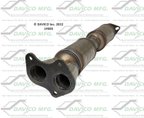 Davico 14686 Catalytic Converter - Center - view 2