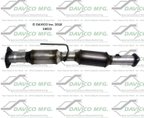 Davico 16022 Catalytic Converter - Center - view 1