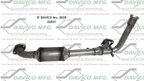 Davico 16037 Catalytic Converter - Center - view 2