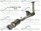 Davico 16112 Catalytic Converter - Rear - view 2