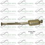 Davico 16116 Catalytic Converter - Center - view 1