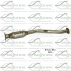 Davico 16116 Catalytic Converter - Center - view 3