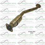 Davico 16116 Catalytic Converter - Center - view 2