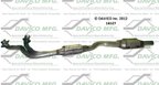Davico 16527 Catalytic Converter - Center - view 2