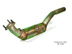 Davico 17103 Catalytic Converter - Left - view 2