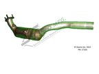 Davico 17103 Catalytic Converter - Left - view 3