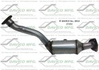 Davico 17152 Catalytic Converter - Center - view 2