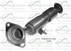 Davico 17166 Catalytic Converter - Rear - view 1