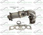Davico 17206 Catalytic Converter - Front - view 1