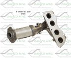 Davico 17326 Catalytic Converter - Front - view 3
