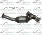 Davico 17345 Catalytic Converter - Rear - view 3