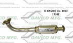 Davico 17382 Catalytic Converter - Center - view 3