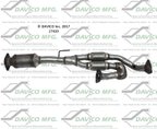 Davico 17420 Catalytic Converter - Rear - view 2