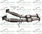 Davico 17444 Catalytic Converter - Rear - view 1
