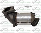 Davico 17450 Catalytic Converter - Front - view 3