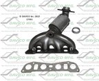 Davico 17451 Catalytic Converter - Front - view 2
