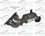 Davico 17451 Catalytic Converter - Front - view 3