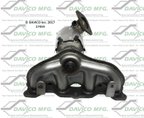 Davico 17454 Catalytic Converter - Front - view 1