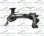 Davico 17474 Catalytic Converter - Right - view 3
