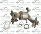 Davico 17500 Catalytic Converter - Front - view 1