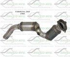 Davico 17503 Catalytic Converter - Front - view 3