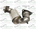 Davico 17515 Catalytic Converter - Front - view 3