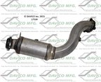 Davico 17539 Catalytic Converter - Front - view 3