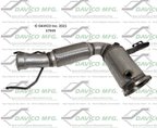 Davico 17545 Catalytic Converter - Front - view 2