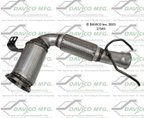 Davico 17545 Catalytic Converter - Front - view 3