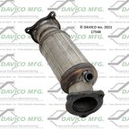 Davico 17548 Catalytic Converter - Front - view 3