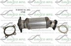 Davico 17548 Catalytic Converter - Front - view 1