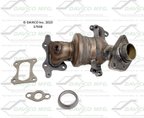 Davico 17550 Catalytic Converter - Front - view 1