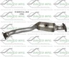 Davico 17552 Catalytic Converter - Center - view 2