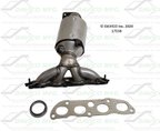 Davico 17559 Catalytic Converter - Front - view 1