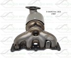 Davico 17607 Catalytic Converter with Integrated Exhaust Manifold - Front - view 3