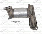 Davico 17610 Catalytic Converter - Front - view 2