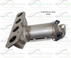 Davico 17610 Catalytic Converter - Front - view 3