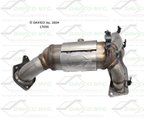 Davico 17655 Catalytic Converter - Front - view 2