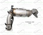 Davico 17655 Catalytic Converter - Front - view 3