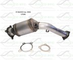 Davico 17658 Catalytic Converter - Front - view 1