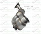 Davico 17697 Catalytic Converter - Front - view 3