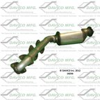 Davico 18236 Catalytic Converter - Front Left - view 2