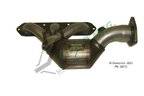 Davico 18271 Catalytic Converter - Front Right - view 1