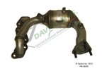 Davico 18292 Catalytic Converter - Front Left - view 3