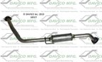 Davico 18317 Catalytic Converter - Left - view 2