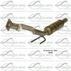Davico 18330 Catalytic Converter - Front - view 2