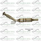 Davico 18330 Catalytic Converter - Front - view 1