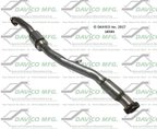 Davico 18465 Catalytic Converter - Center - view 2