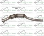 Davico 18487 Catalytic Converter - Left - view 1